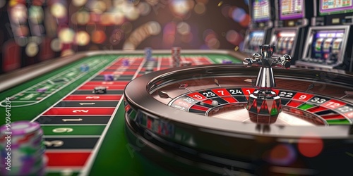 casino and gambling concept
