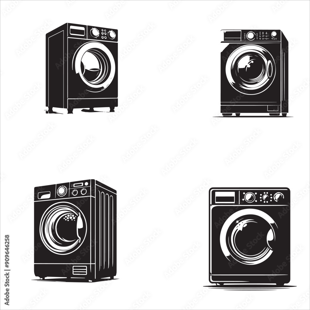 silhouette of clean vector Dryer isolated on white background
silhouette of clean vector Dryer isolated on white background