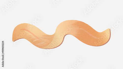 beige paper banner illustration vector