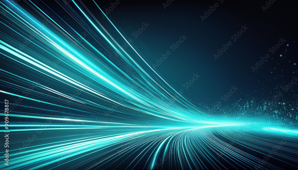 Abstract blue background, energy flow, dynamic neon light. Trails and luminescent dust on dark background for business and technology. Abstract blue background, energy flow, dynamic neon light. Trails and luminescent dust on dark background for business and technology.