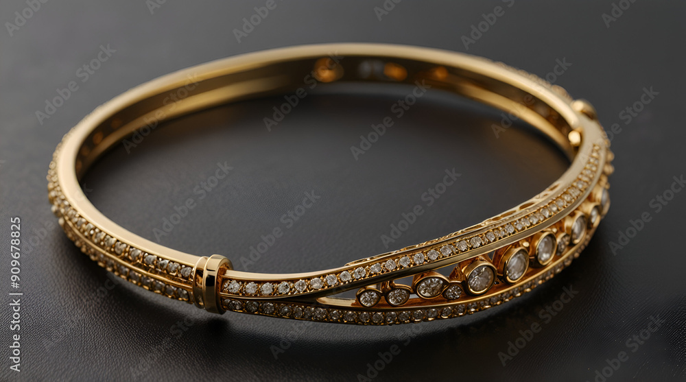Gold Jewellery Bangle, generative.ai
Gold Jewellery Bangle, generative.ai