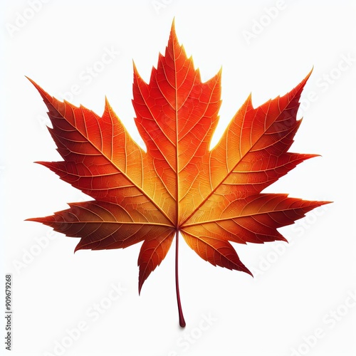 304 1 Maple Leaf A classic leaf shape with five distinct lobes u photo