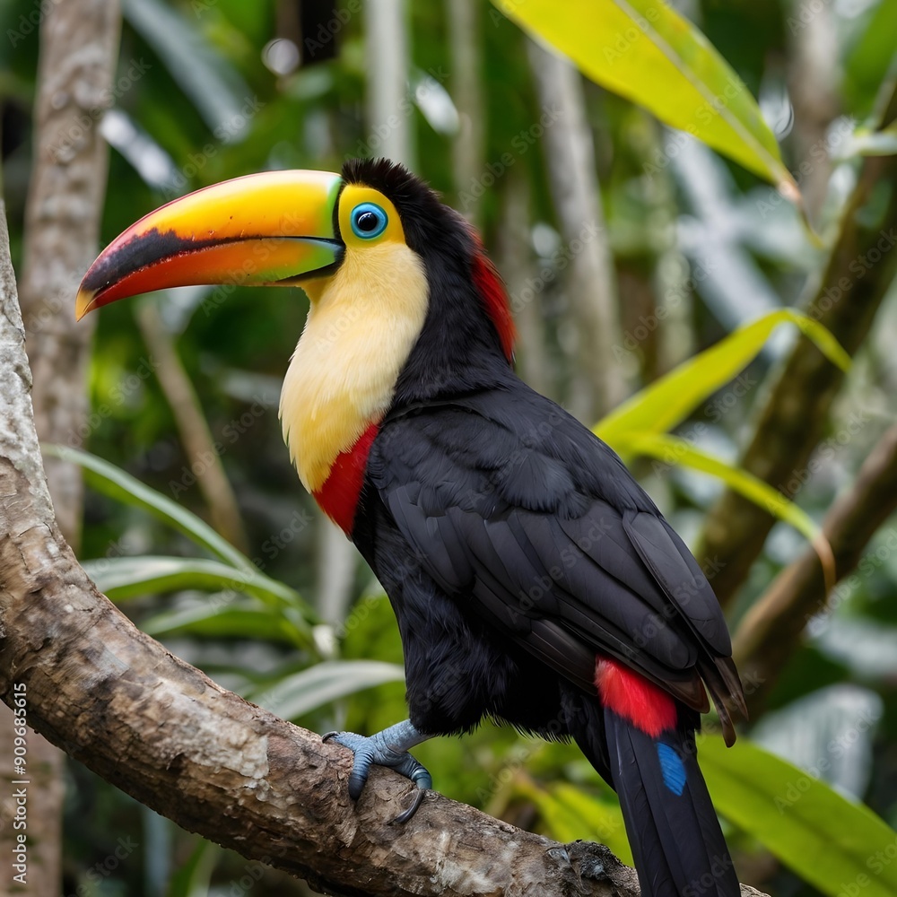 toucan on a branch toucan on a branch