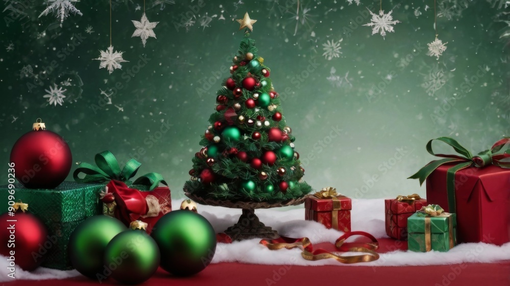 Christmas tree toy in the form of a house on a branch. Christmas mood background. Vacation atmosphere. Comfort hyuge concept cozy. Family budget Mortgage buying real estate Christmas tree toy in the form of a house on a branch. Christmas mood background. Vacation atmosphere. Comfort hyuge concept cozy. Family budget Mortgage buying real estate