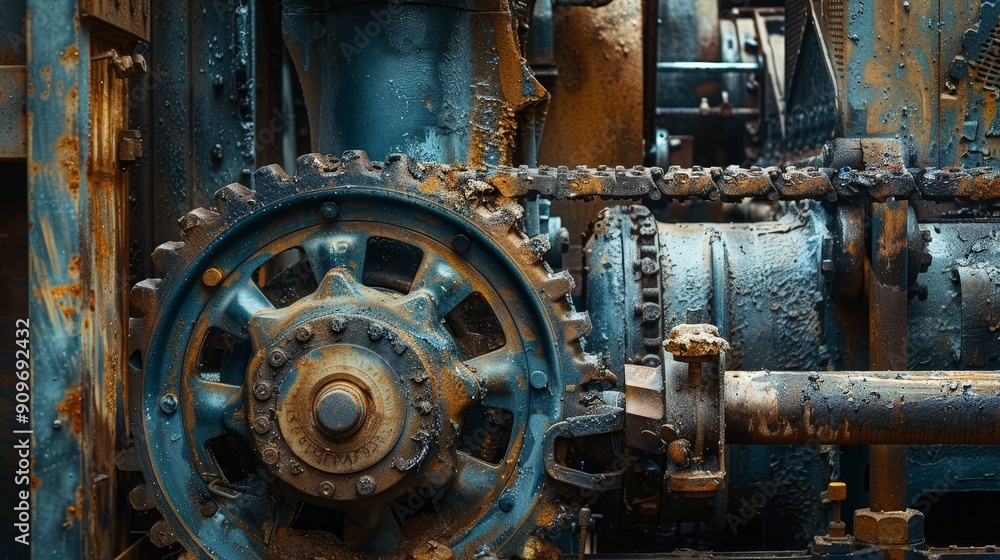 Old machinery serves as reminders of industrial challenges and breakthroughs in materials science. Old machinery serves as reminders of industrial challenges and breakthroughs in materials science.