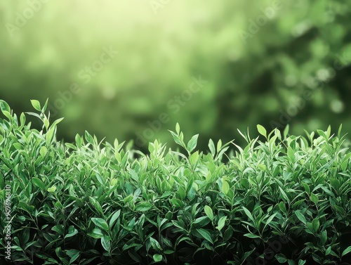 Sunlight Through Fresh Spring Leaves photo