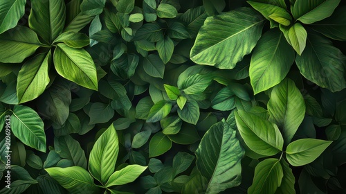 Sunlight Through Fresh Spring Leaves photo