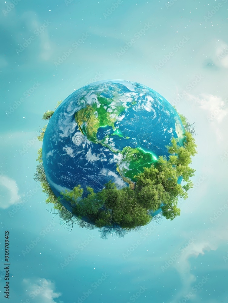 poster World Ozone Day, 3d,hd,realistic with generative ai poster World Ozone Day, 3d,hd,realistic with generative ai