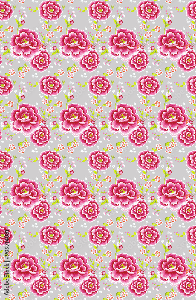 seamless pattern with roses seamless pattern with roses
