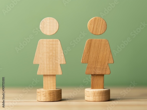 Gender equality in the workforce, closing the pay gap photo