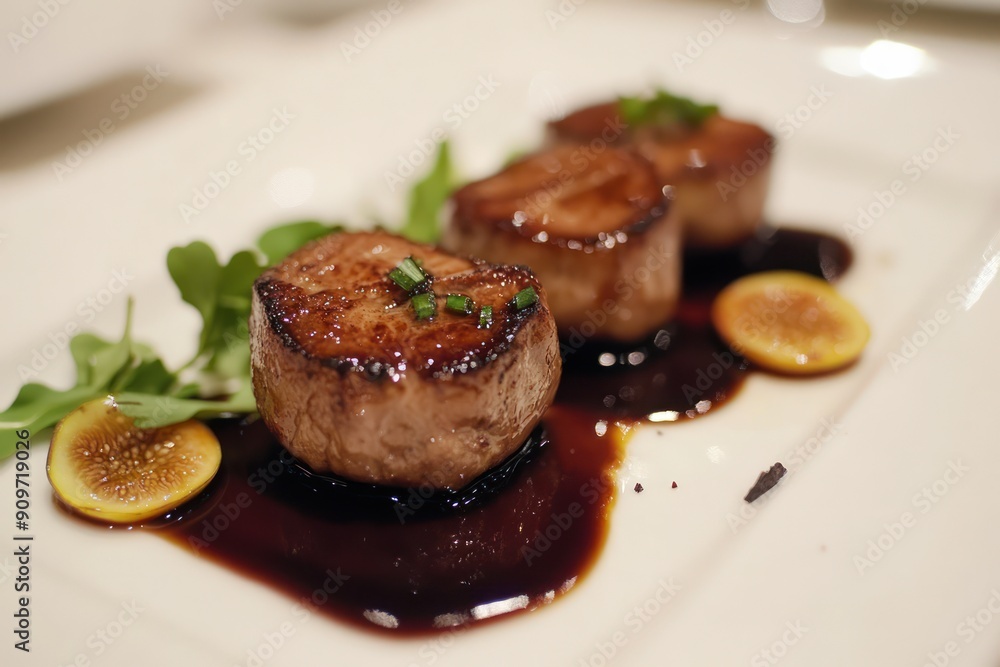 Pan-Seared Scallops with Figs and Balsamic Glaze Pan-Seared Scallops with Figs and Balsamic Glaze