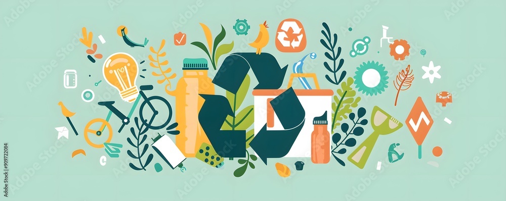 recycle illustrations recycle illustrations