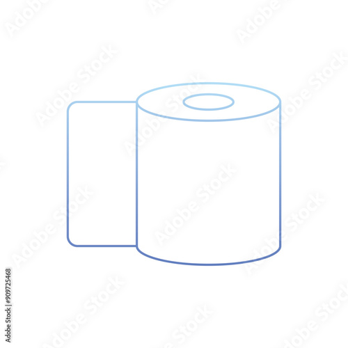 Tissue Roll vetor icon