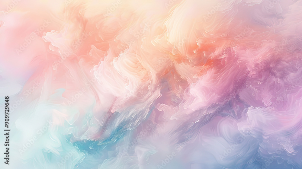 Soft Pastel Watercolor Texture Blurred Edges Background AI Generative Soft Pastel Watercolor Texture Blurred Edges Background AI Generative