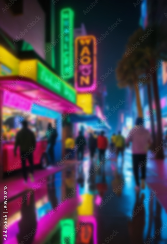 blurred background of dynamic urban nightlife city blurred background of dynamic urban nightlife city