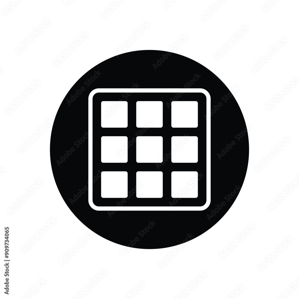 Waffles vector icon Waffles vector icon