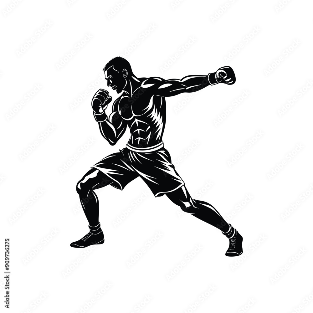 boxing man fight pose silhouette
boxing man fight pose silhouette