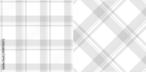Vector checkered pattern. Tartan, textured seamless twill for flannel shirts, duvet covers, other autumn winter textile mills. Vector Format