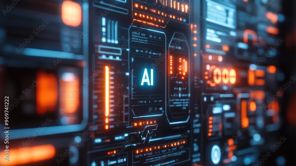 A smart home system interface showcases various advanced functionalities, enhancing seamless control and monitoring of home automation features A smart home system interface showcases various advanced functionalities, enhancing seamless control and monitoring of home automation features