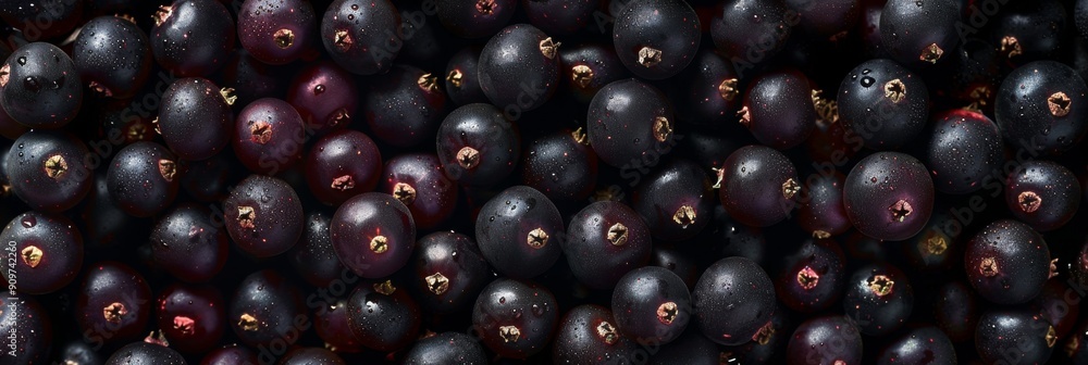Dark purple berries texture background, currant pattern, elderberry banner, black irga, saskatoon berry Dark purple berries texture background, currant pattern, elderberry banner, black irga, saskatoon berry
