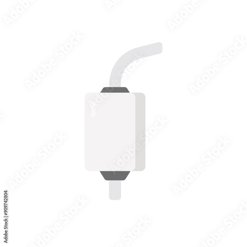 Exhaust vector icon