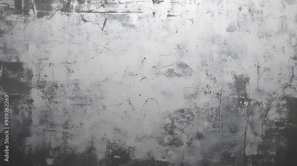 Fototapeta premium Abstract Grunge Cement Black and white Distressed Texture