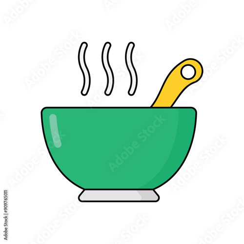 Soup vector icon