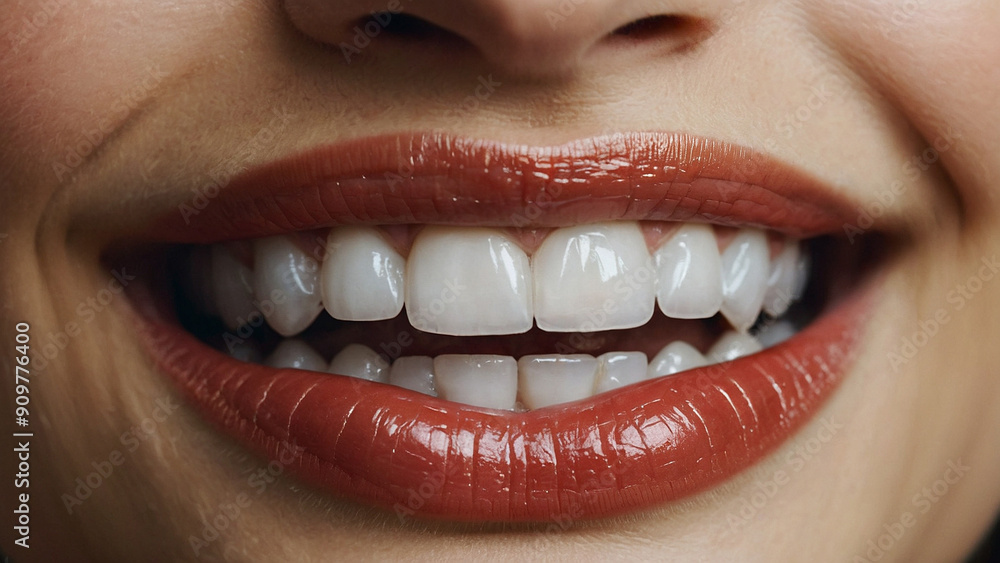 close up of mouth with braces close up of mouth with braces