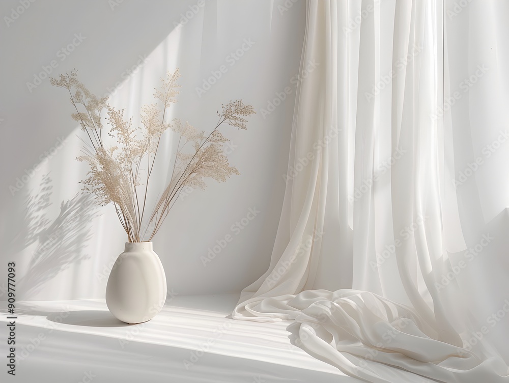 Gentle Gradients and Pristine Backdrop for Elegant Product Presentation Gentle Gradients and Pristine Backdrop for Elegant Product Presentation