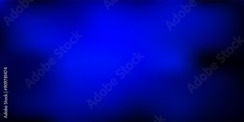 Dark blue vector abstract blur drawing.