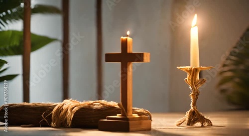candles in church
