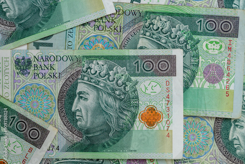 polish zloty złotówki photo