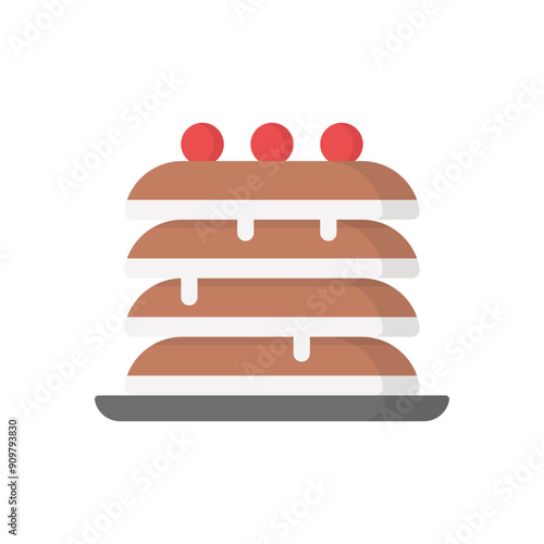 Pancake vector icon