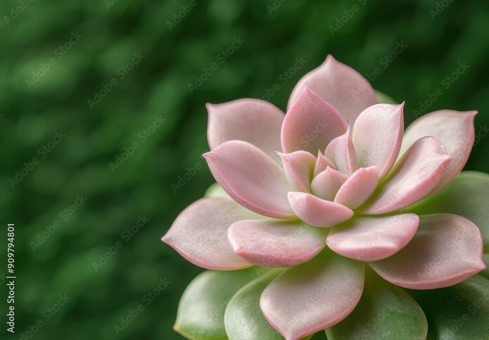 close-up of a beautiful pink succulent flower close-up of a beautiful pink succulent flower