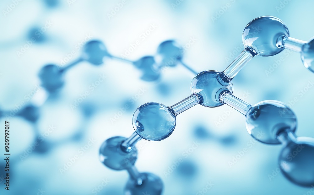 Biotechnology concept, a sphere-shaped molecular structure. Biotechnology concept, a sphere-shaped molecular structure.
