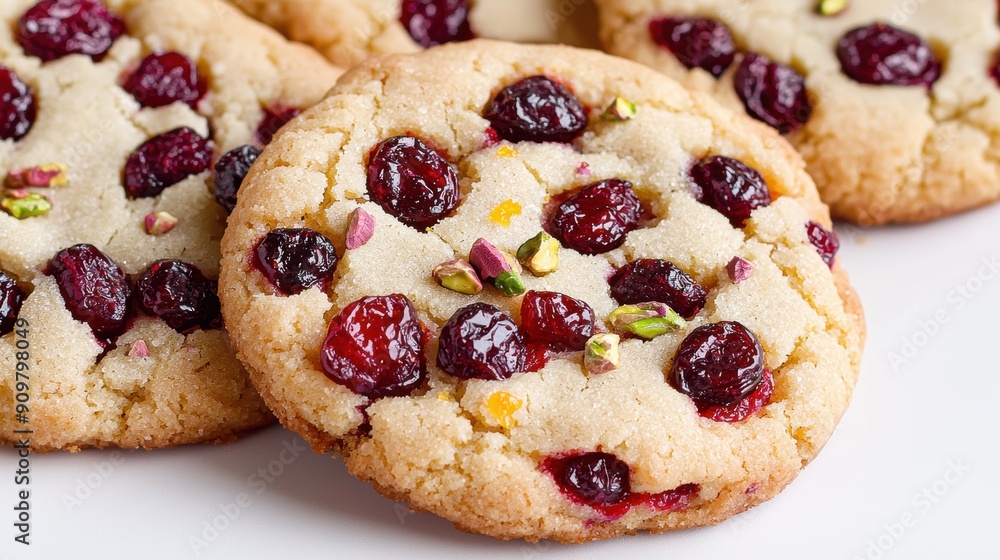 Homemade cranberry pistachio cookies Homemade cranberry pistachio cookies