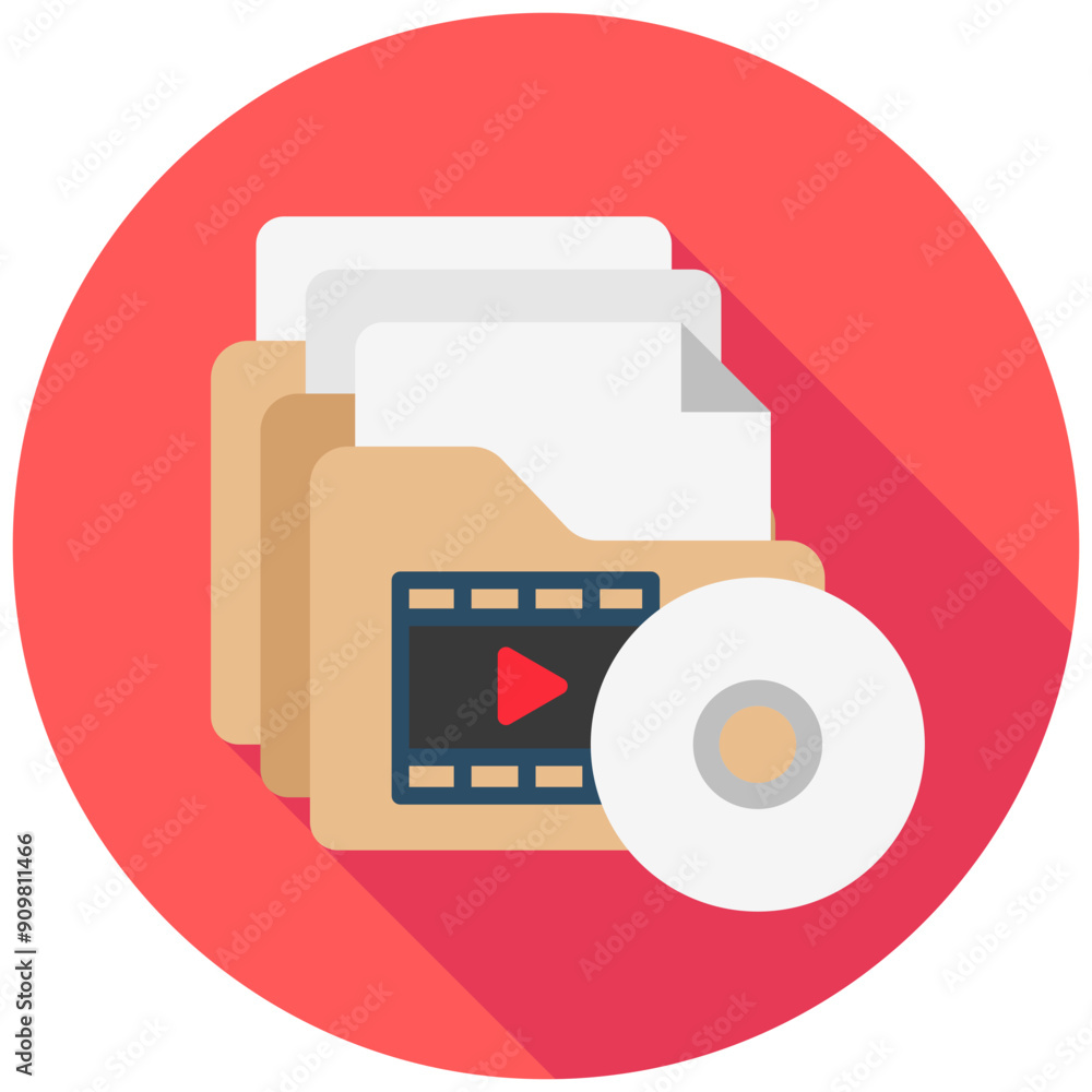 Film Archive rounded multi color icon, related to movie and cinema theme. Use for modern concept, UI or UX kit, web and app development. Film Archive rounded multi color icon, related to movie and cinema theme. Use for modern concept, UI or UX kit, web and app development.