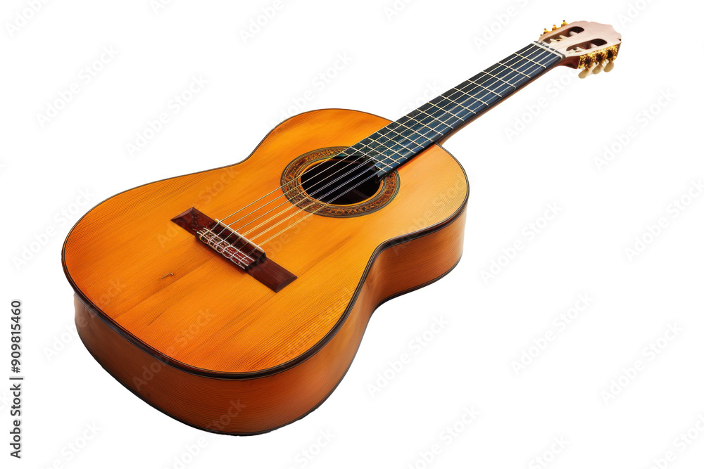 acoustic guitar isolated on white acoustic guitar isolated on white