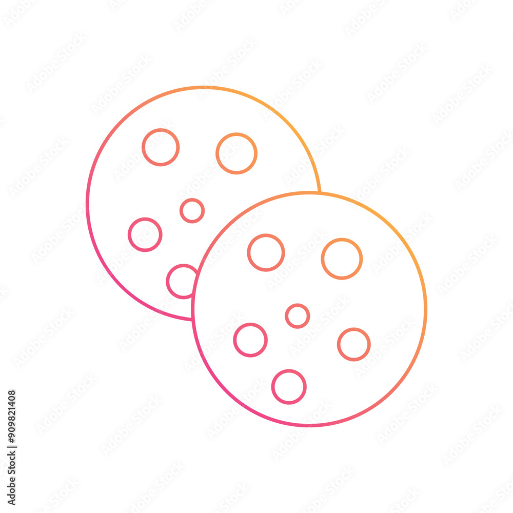 Cookies vector icon Cookies vector icon