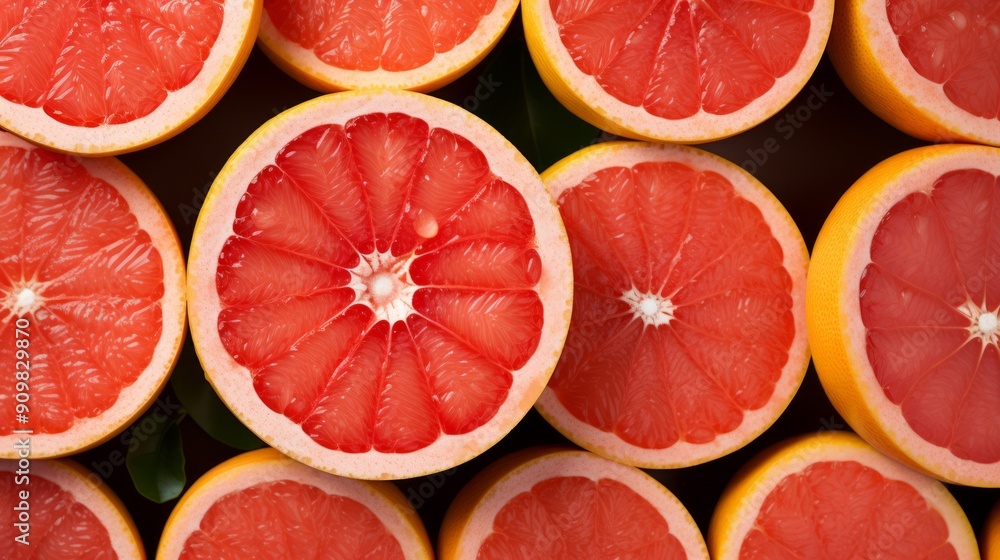 Lots of grapefruits background. ai generated art image Lots of grapefruits background. ai generated art image