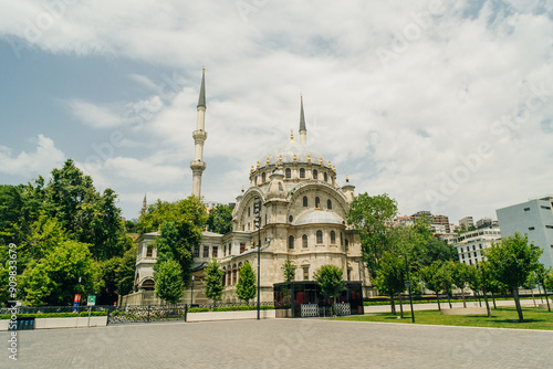 Photography 27 may 2024 Istanbu, -Turkey Nusretiye Mosque