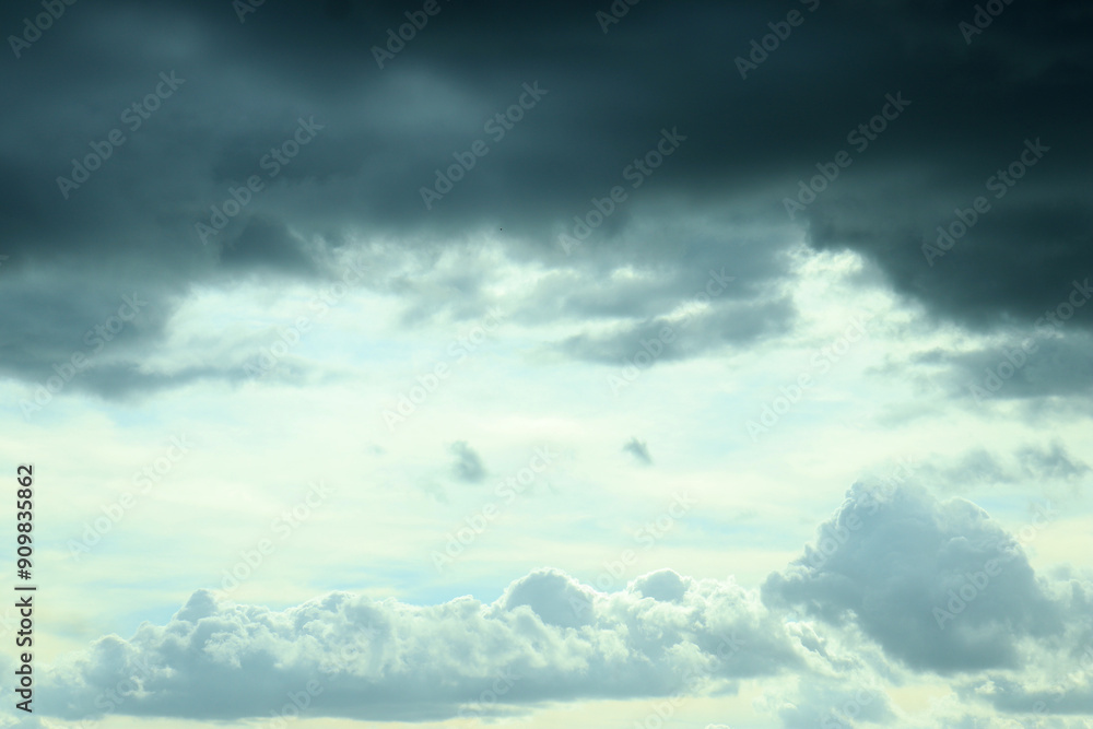 Indonesia, 2 August 2024:combination of cloudy clouds and clear skies during the day Indonesia, 2 August 2024:combination of cloudy clouds and clear skies during the day