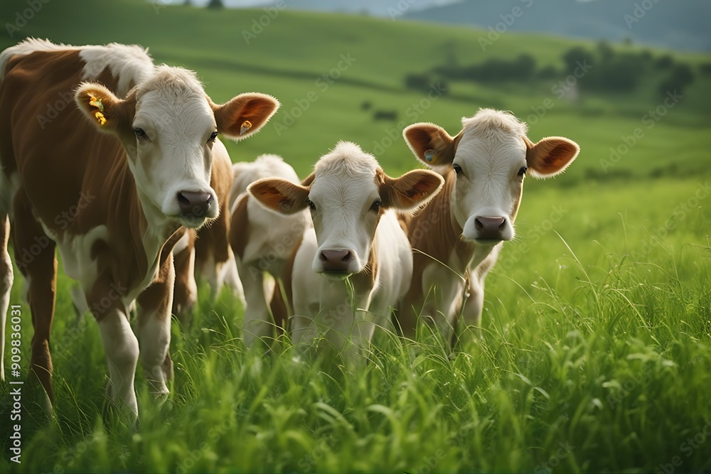 curious background green grass young calfs calf cattle cow agriculture animal black countryside cute eye farm field nature nose pasture abstract baby beef blue bovine brown bull close closeup country curious background green grass young calfs calf cattle cow agriculture animal black countryside cute eye farm field nature nose pasture abstract baby beef blue bovine brown bull close closeup country