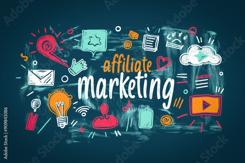 Affiliate marketing text il...