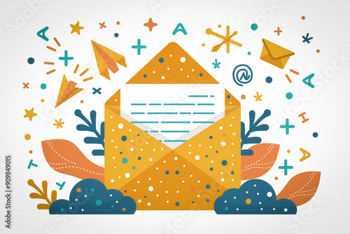 Email marketing template