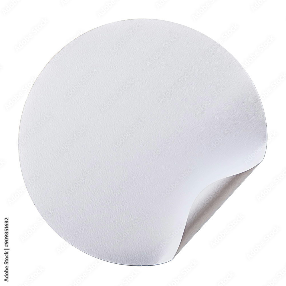 white circle sticker paper without background or PNG format white circle sticker paper without background or PNG format
