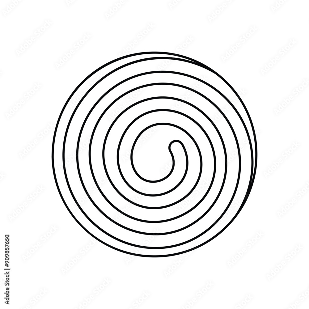 Cinnamon Roll vector icon Cinnamon Roll vector icon