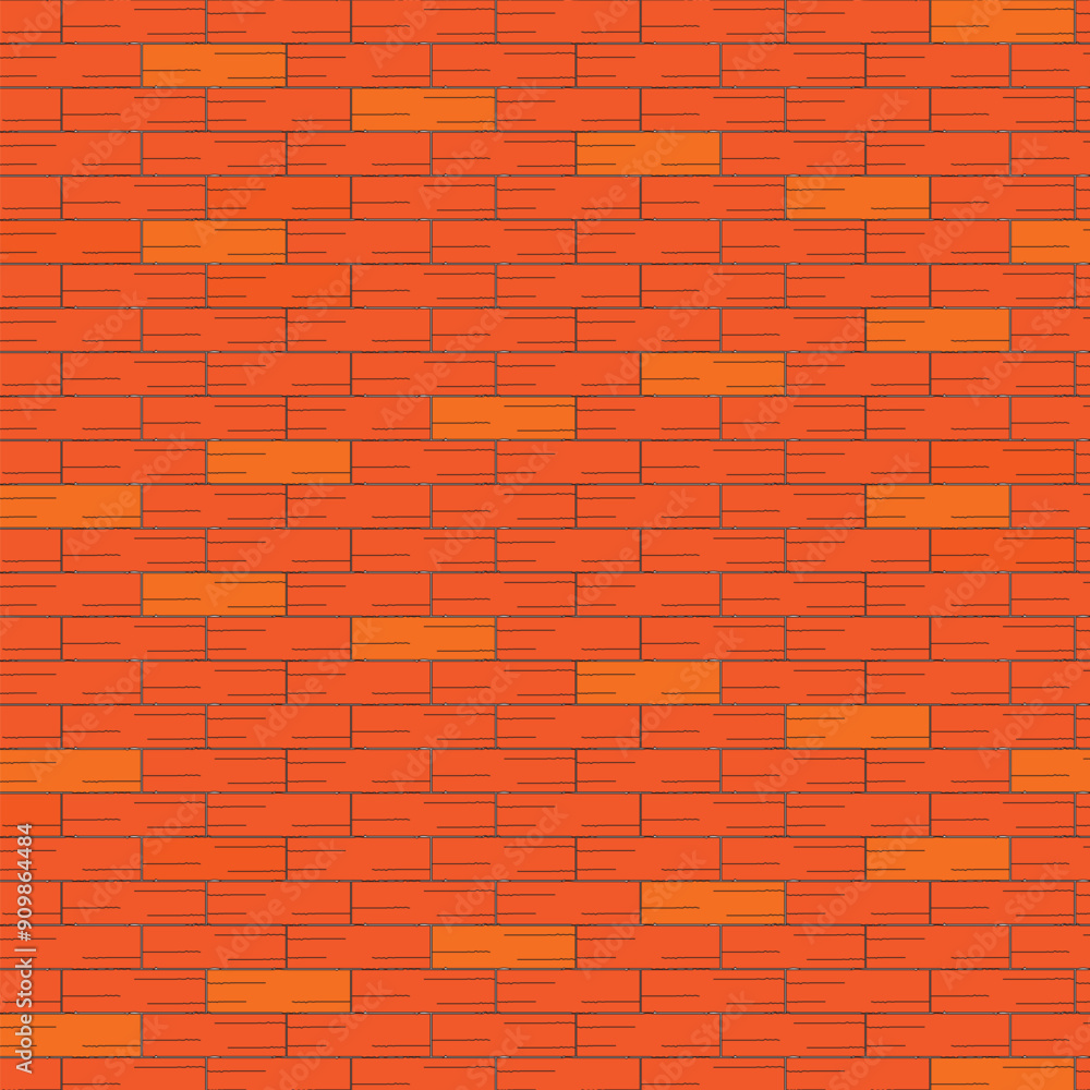 Obraz premium Brick wall seamless texture background.