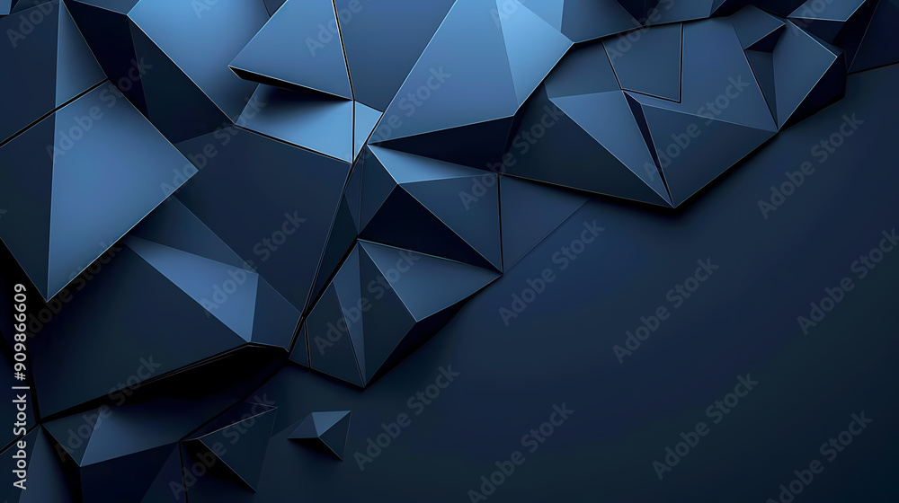 Abstract geometric background with a textured pattern of interlocking triangles in shades of blue. Abstract geometric background with a textured pattern of interlocking triangles in shades of blue.
