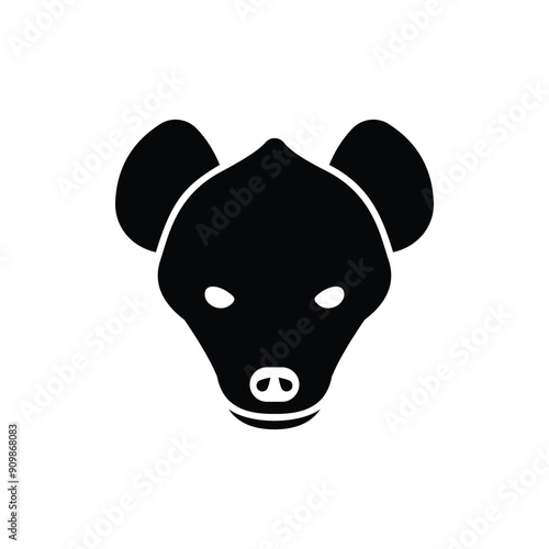 Hyena vetor icon